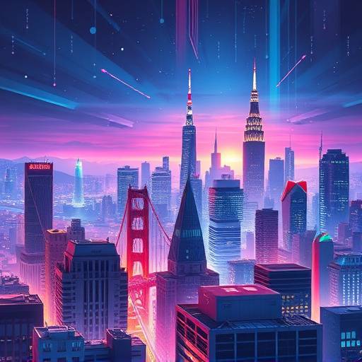 Podcast cover art for 'Tech Talk Today - The Future of AI in San Francisco'
